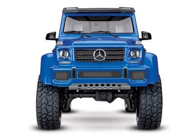 82096-4-TRX-4-Mercedes-G500-Frontview-Blue-Clear-windows