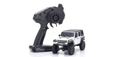 MINI-Z 4×4 Series Readyset JeepⓇ Wrangler Unlimited Rubicon Bright White 32521W -1