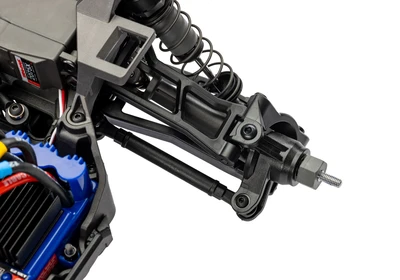 טרקסס מיני XRT מוכנה לנסיעה - בראשלס 4X4 בגודל 1/16 בצבע כתום (ללא סוללה ומטען )