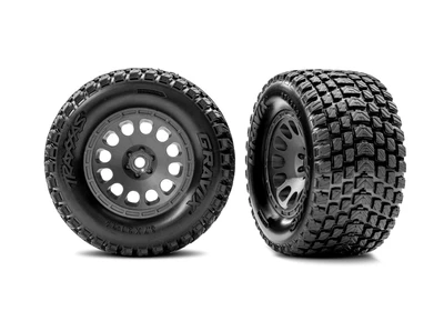 טרקסס מיני XRT מוכנה לנסיעה - בראשלס 4X4 בגודל 1/16 בצבע אדום (ללא סוללה ומטען )