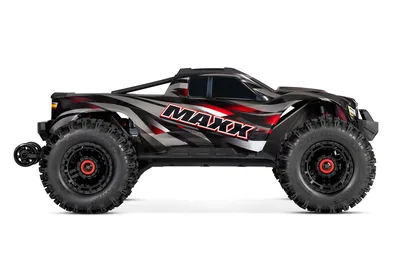 טרקסס מאקסס בראשלס 4X4 בצבע אדום/שחור WideMAXX מוכן לנסיעה