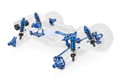 טרקסס מאקסס אולטימט בראשלס 4X4 כחולה מוכן לנסיעה