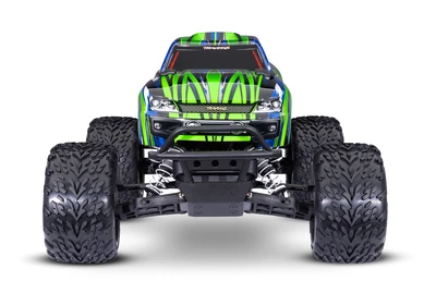 טרקסס סטאמפיד HD ירוקה - 2X4 החדשה 1/10 סטאדיום טראק ( כולל סוללה ומטען )
