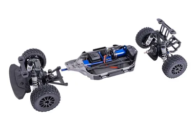 טרקסס רכב ראלי 1/10 דגם פורד פיסטה ST בראשלס VXL בצבע כתום מוכנה לנסיעה