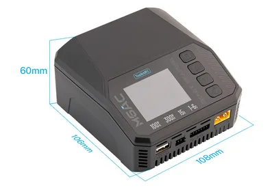 מטען דיגיטלי M6AC ליפו 1-6 תאים מהיר ולמגון סוגי סוללות