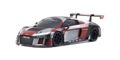 חופה לקיושו מיני זי דגם אודי R8 LMS 2016 אפורה/שחורה/אדומה לקיושו מיני זי 2X4 ו-4X4 איבו