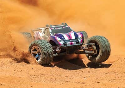 67076-4-Rustler-4x4-VXL-Action-Dirt-PINK-5237