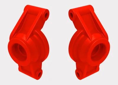 זוג הבים אחורים ( שמאל/ימין ) בצבע אדום לרכב טרקסס מיני-XRT