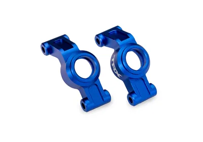 זוג הבים אחורים מאלומיניום ( שמאל/ימין ) בצבע כחול לרכב טרקסס מיני-XRT