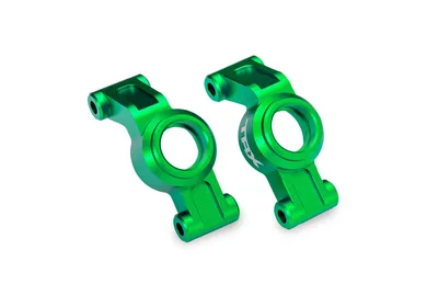 זוג הבים אחורים מאלומיניום ( שמאל/ימין ) בצבע ירוק לרכב טרקסס מיני-XRT