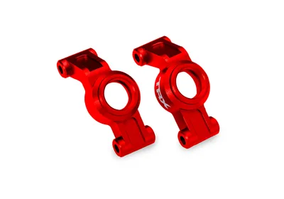 זוג הבים אחורים מאלומיניום ( שמאל/ימין ) בצבע אדום לרכב טרקסס מיני-XRT