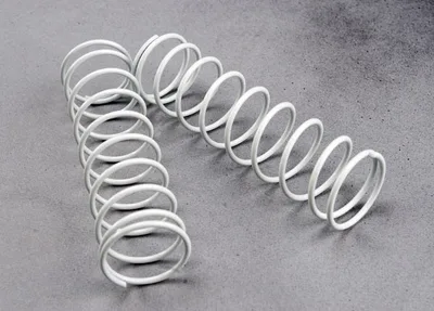 זוג קפיצים אחורים לבנים לרכבי מיני תוצרת טרקסס